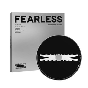 LE SSERAFIM FEARLESS 미니1집 앨범 Monochome Bouquet Ve, 1CD