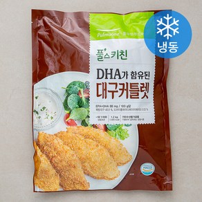 풀무원 풀스키친 DHA가 함유된 대구 커틀렛 (냉동)