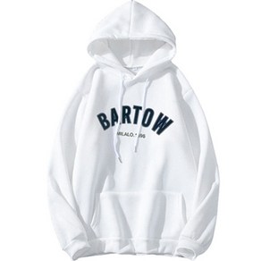 BARTOW 심플한 루즈핏 임산부 후드티