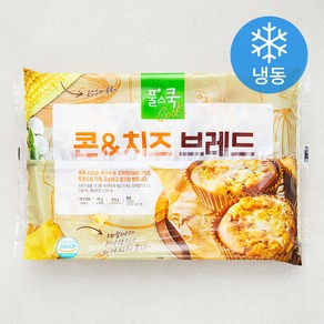 풀무원 풀스쿡 콘 & 치즈 브레드 6입 (냉동)