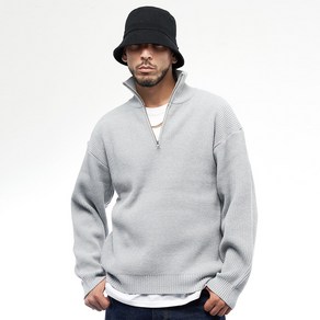 세인트페인 SP PBT SOFT HALF ZIP KNIT