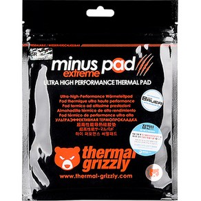 더머그리즐리 Thermal Minus Pad Extreme 서멀패드 120 x 20 x 1.5 mm