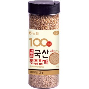 농협 가마솥 국산 볶음참깨, 120g, 1개