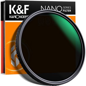 케이앤에프컨셉 NANO X Fade X자없는 가변필터 72mm, ND32-ND512