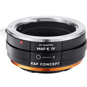 K&F CONCEPT 렌즈변환 어댑터 MAF-E IV PRO 미놀타 AF 소니 A 호환