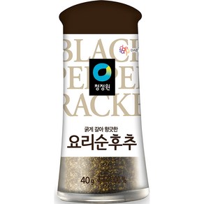 청정원 요리순후추, 40g, 1개