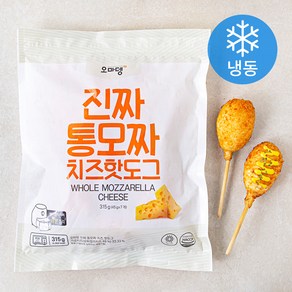 오마뎅 진짜 통모짜 치즈핫도그 7개입 (냉동), 315g, 1개