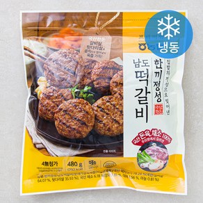 농협 한끼정성 남도떡갈비 (냉동)