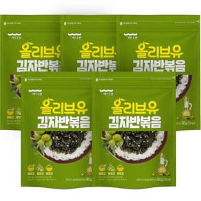 바다원 올리브유 김자반, 50g, 5개