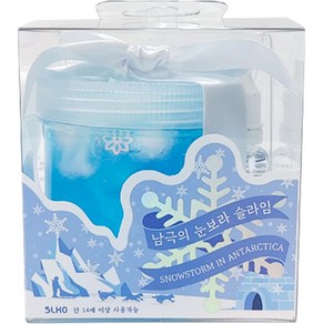 슬코 남극의 눈보라 슬라임 세트, 혼합색상, 240g, 1개