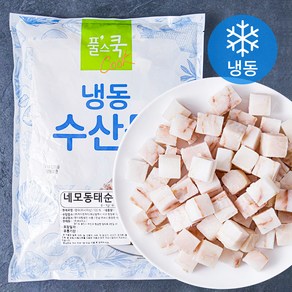 풀스쿡 네모 동태살 국 강정용 110개입 (냉동), 1kg, 1개