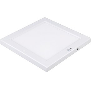 원하 LED 8인치 엣지 사각 센서등 20W, 전구색, 1개