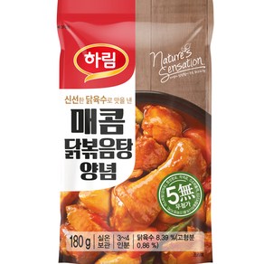 하림 매콤 닭볶음탕용 양념, 180g, 1개