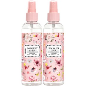 부케가르니 리프레쉬 스프레이 화이트머스크 데오드란트, 200ml, 2개