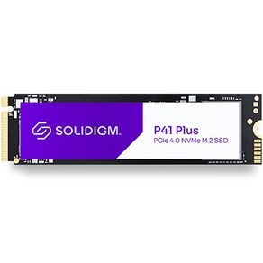 솔리다임 P41 PLUS M.2 NVMe Gen4 QLC SSD