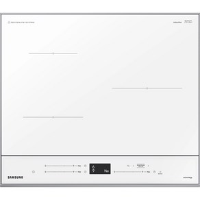 삼성전자 BESPOKE 빌트인 인덕션 3구 글램 화이트 방문설치