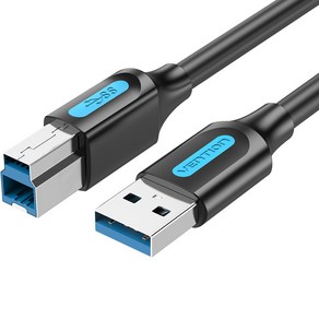 벤션 USB3.0 AM BM AB 고속 케이블, 1개, 1.5m