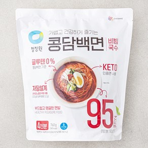 청정원 콩담백면 비빔국수 4인분