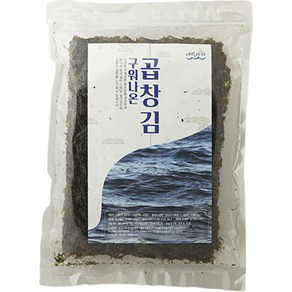 완도 특산물 무조미 구워나온 곱창김 25p