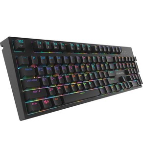 맥스틸 게이트론 RGB 기계식 유선 일반형 키보드, 블랙, GM-G770K PRO, 광축