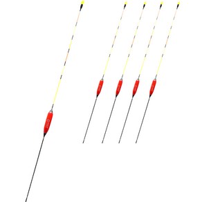 싸파 이누잇 장다루마 민물 낚시찌 37cm 2호, 적갈색, 5개