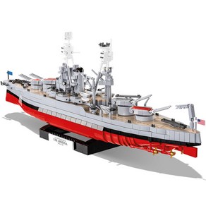 COBI 군함 블록 USS ARIZONA 4843, 혼합색상, 1개