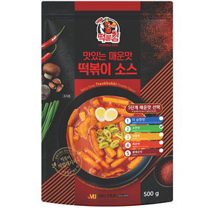 떡불킹 떡볶이소스 순한맛, 500g, 1개