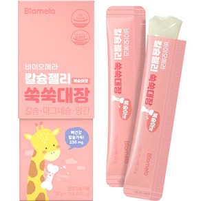 바이오메라 칼슘젤리 쑥쑥대장 복숭아맛 15p, 300g, 1개