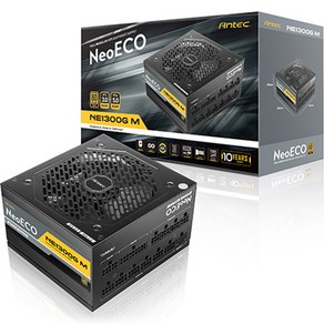 안텍 NeoECO 1300W 80PLUS GOLD PCIE5 풀 모듈러 ATX 3.0