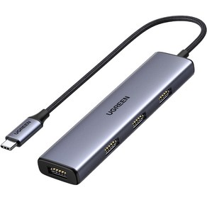 유그린 5Gbps C타입 USB 고속 멀티 허브 CM473