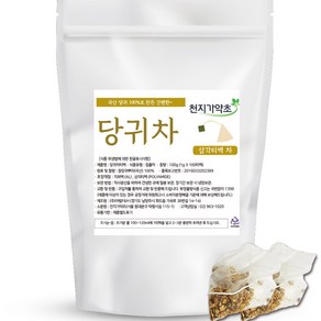 천지가약초 국내산 당귀차 삼각티백, 1g, 100개입, 1개