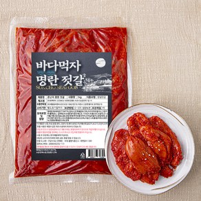 바다먹자 몬난이 명란 젓갈, 1kg, 1개