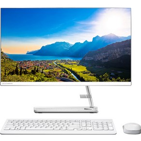 레노버 아이디어센터 올인원 일체형 PC White ideaCentre AIO3-24ITL6 i5 (i5-1135G7 WIN미포함 NVMe 512GB DDR4 16GB 60.45cm)