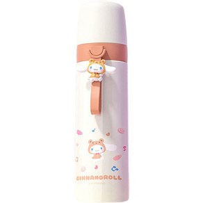 산리오 애니멀 코스튬 보온보냉 텀블러, 시나모롤, 500ml, 1개