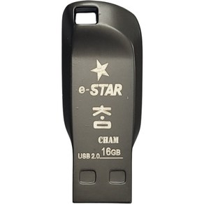 eSTARSSD 2 USB 메모리 그레이 CHAM, 16GB