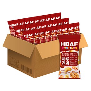 HBAF 먼투썬 하루견과 브라운