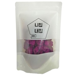 동결건조 달콤하고 바삭한 말린 빨간 용과 큐브형, 60g, 1개