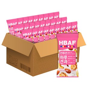 HBAF 하루견과 먼투썬 핑크