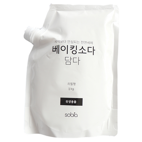 소비아 세제 베이킹소다, 1kg, 1개