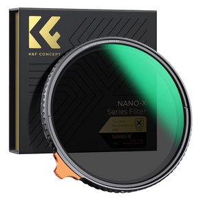 케이앤에프컨셉 NANO-X TRUE COLOR Variable 가변필터 8K AGC Glass 72mm