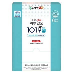 고철남홍삼 하루한포 1019틴 홍삼스틱 100p, 1정, 1L, 1개