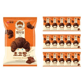 농심 빵부장 초코빵, 55g, 16개