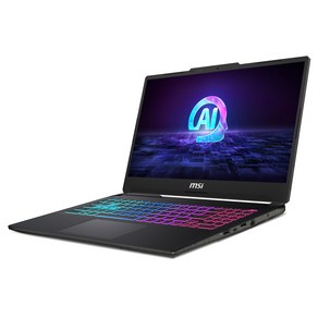 MSI 2024 사이보그 15 코어Ulta7 지포스 RTX 4050, Tanslucent Black, 512GB, 16GB, WIN11 Home, Cybog 15 AI A1VEK