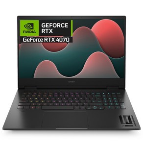 HP 2024 오멘 16 코어i9 인텔 14세대 지포스 RTX 4070, Shadow Black, 512GB, 32GB, WIN11 Po, 16-wf1039TX