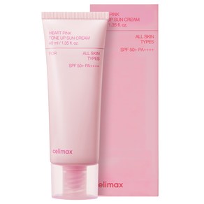 셀리맥스 하트핑크 톤업 선크림 SPF50+ PA++++, 40ml, 1개