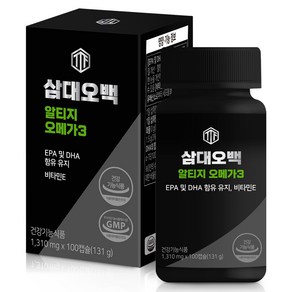 삼대오백 뉴트리커먼 알티지 TG 오메가3 대용량 131g, 1개, 100정