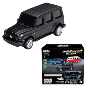 마이스토 아동용 메르세데스 벤츠 G-CLASS 블루투스 RC카, 블랙, 1개