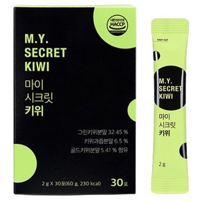 메디포스트 모비타 마이 시크릿 키위 30p, 60g, 1개