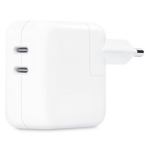 Apple 정품 35W 듀얼 USB-C 포트 전원 어댑터 MW2K3KH/A