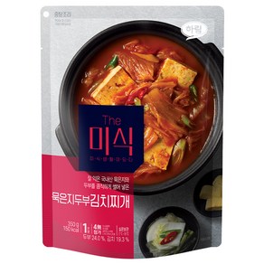 더미식 묵은지두부김치찌개